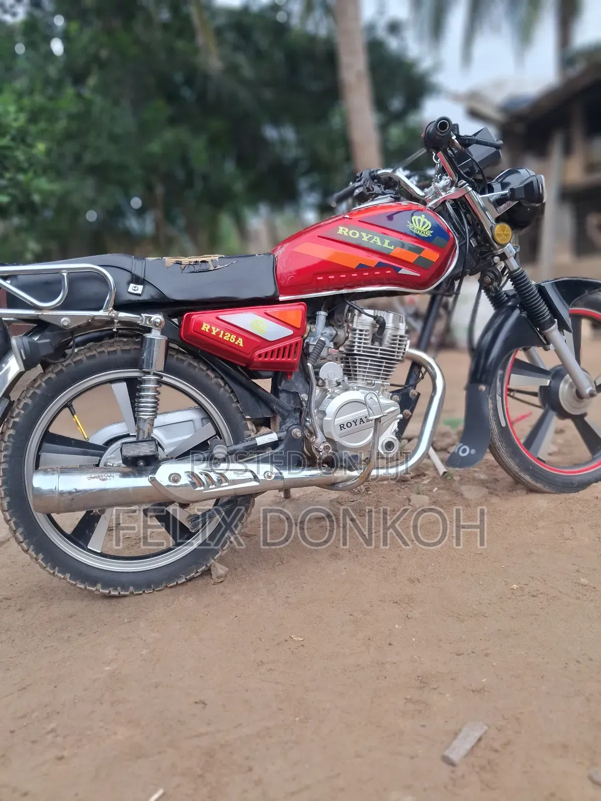 Royal RY125 2025 Red