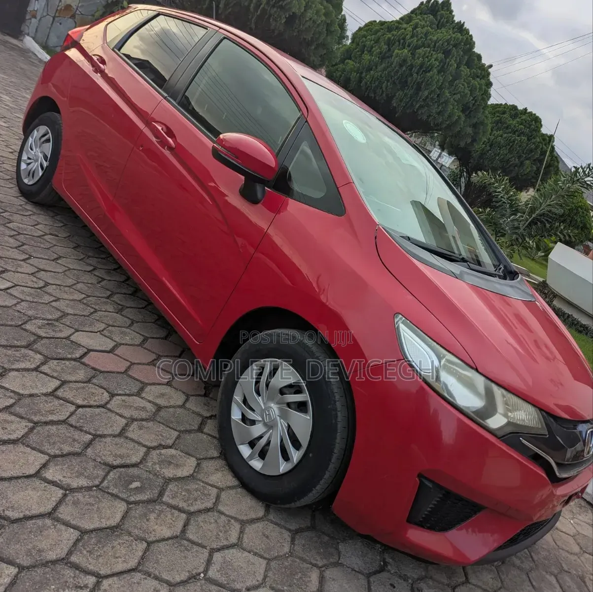 Honda Fit LX 4dr Hatchback (1.5L 4cyl CVT) 2015 Red