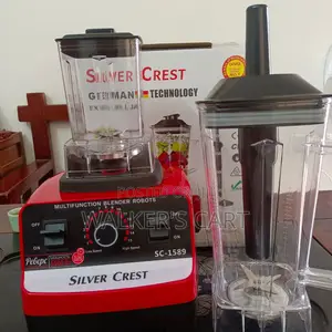 Silver Crest 5500W High-Power Commercial Grade Blender Grinder Set