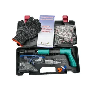 Nail Gun With 100pcs Nails and Gloves Set
