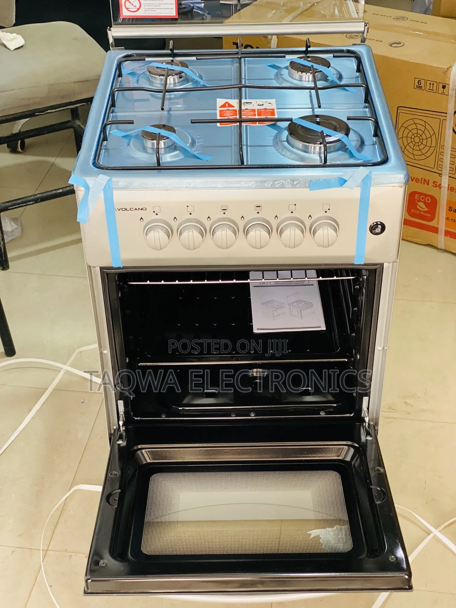 Volcano Klassic 4,burner Gas Cooker