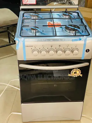 Volcano Integrated Oven and Grill 4 Burner Gas Cooker