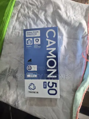New Tecno Camon 50 Pro 256 GB Black