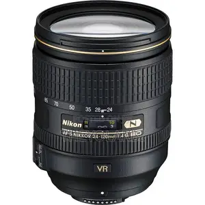 Nikkor 24-120mm F4 Lens for Nikon F Mount Cameras