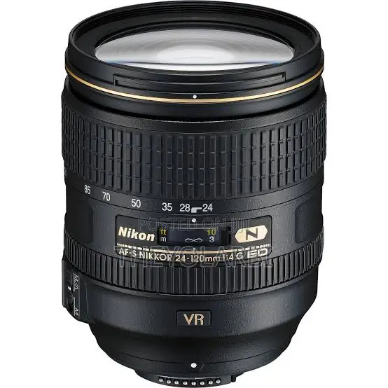 Nikkor 24-120mm F4 Lens for Nikon F Mount Cameras
