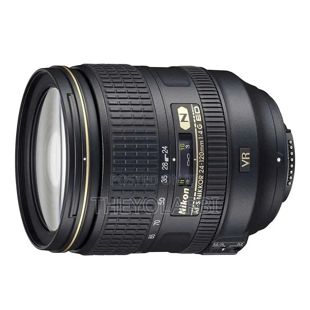 Nikkor 24-120mm F4 Lens for Nikon F Mount Cameras