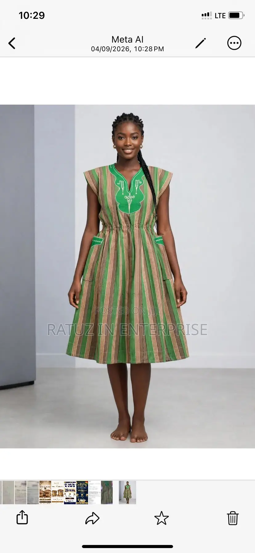 Ladies Smock Dresss