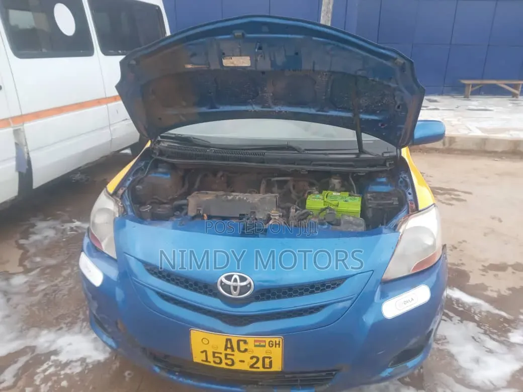 Toyota Yaris 2008 Blue