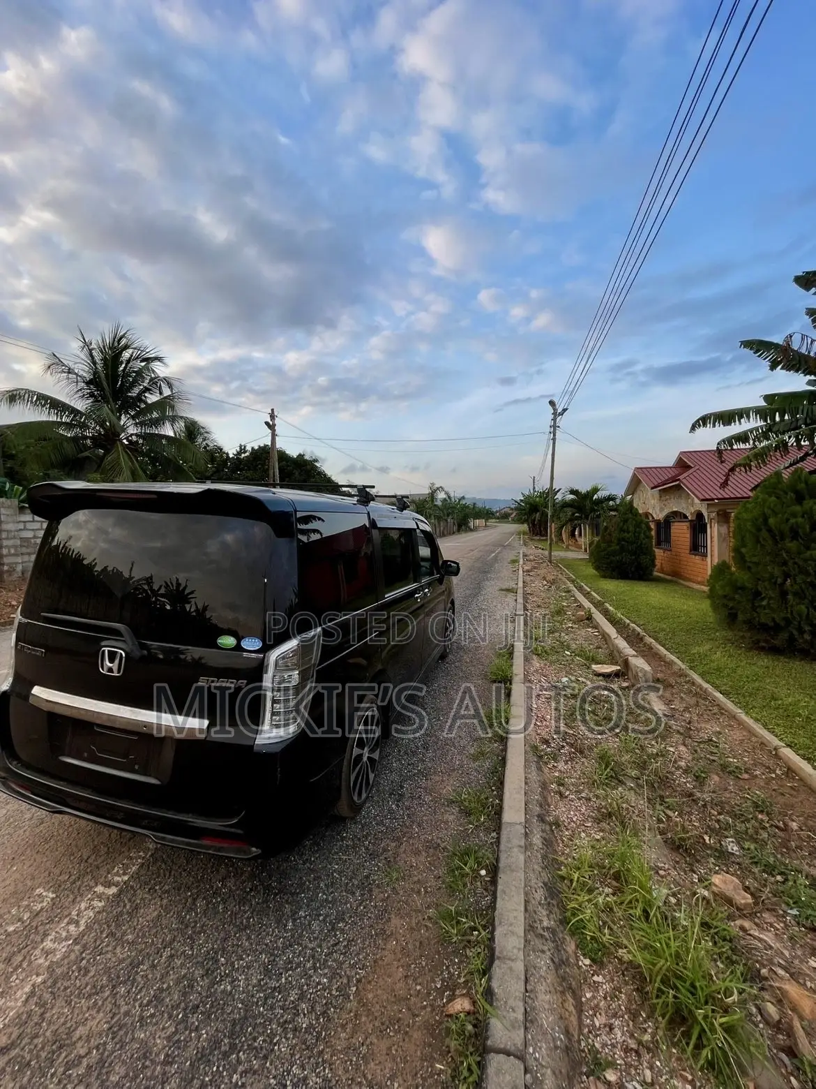 Honda Stepwgn 2012 Black