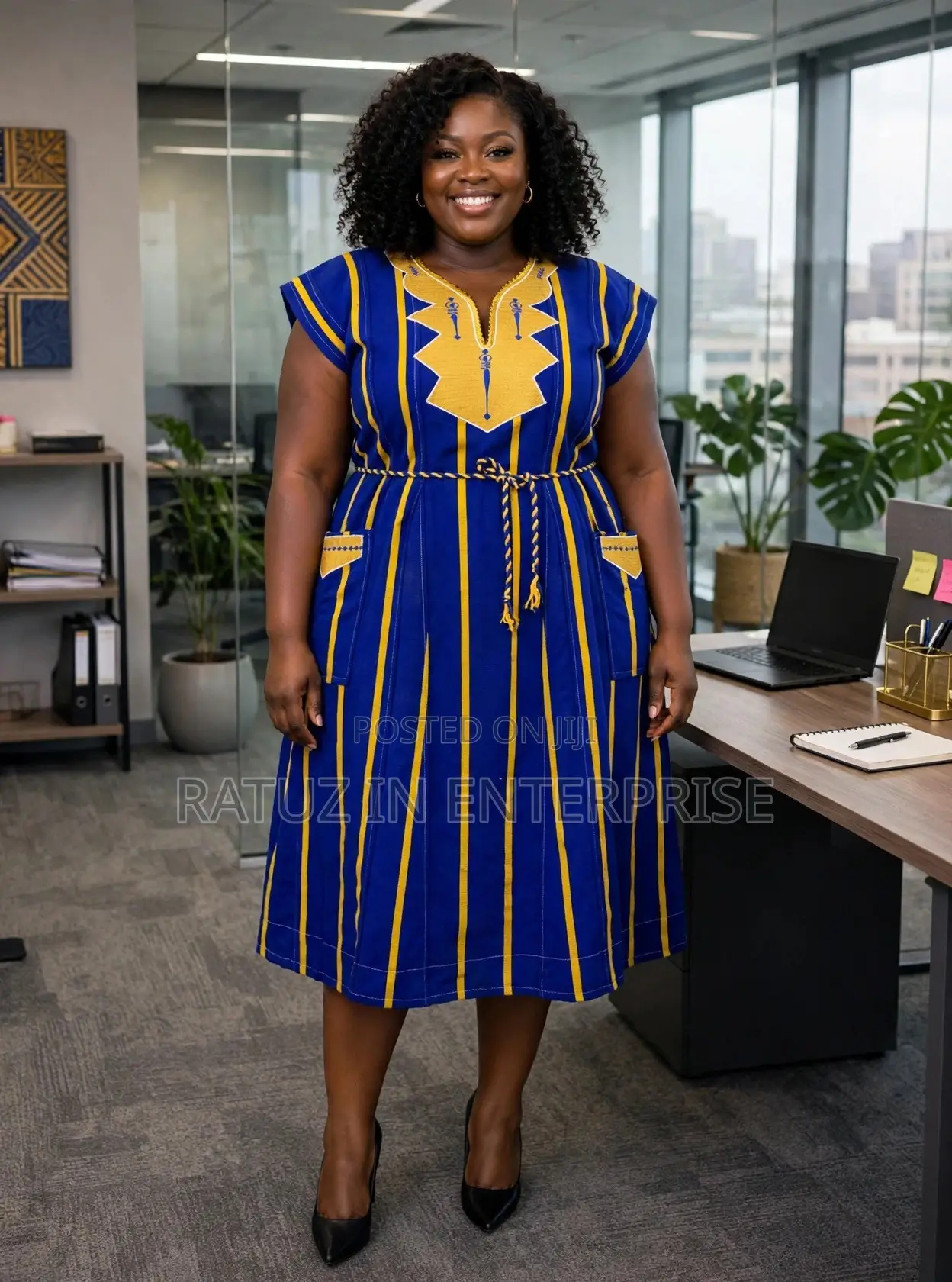 Handmade Ladies Smocks Dress