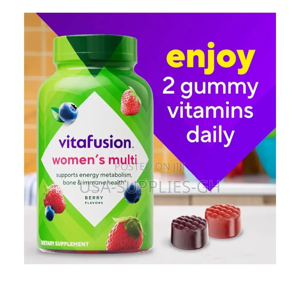 Vitafusion Women's Multivitamin Gummy | Berry Fla |120 Counts From USA