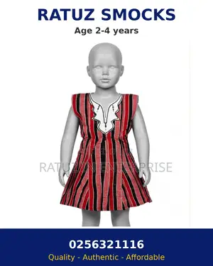 Smock for Girls, 2-4 Years