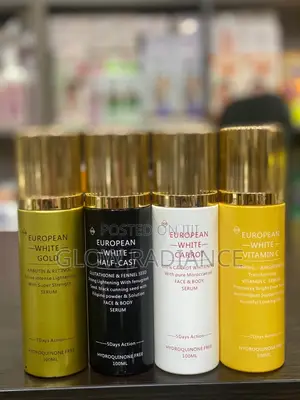 European White Face and Body Oil