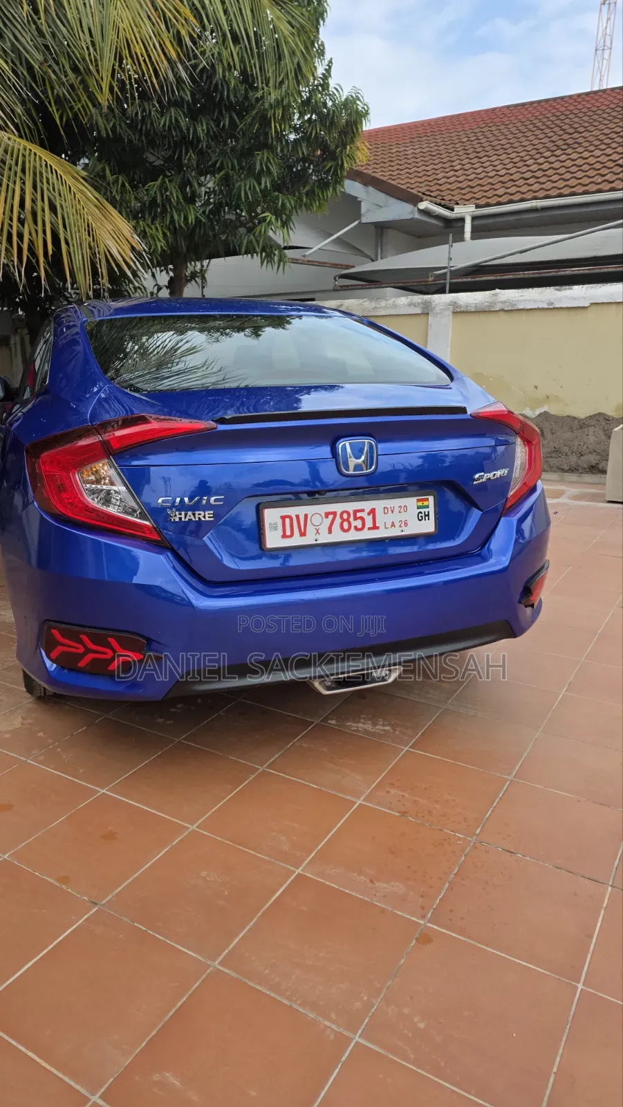 Honda Civic Sport 2021 Blue
