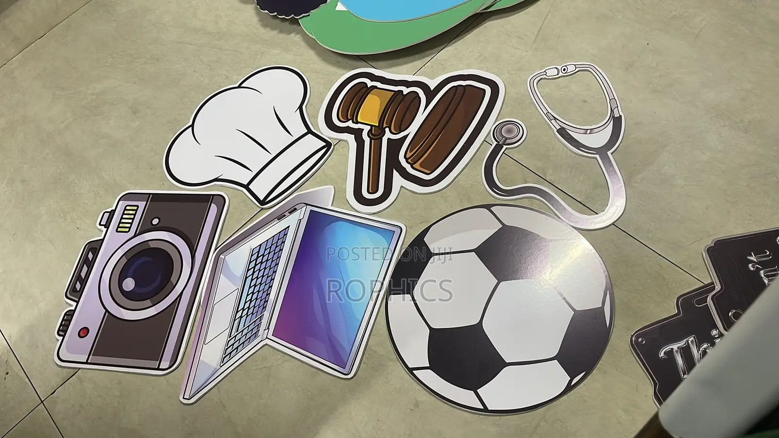ABS Board and Paper or Cards Cut Outs