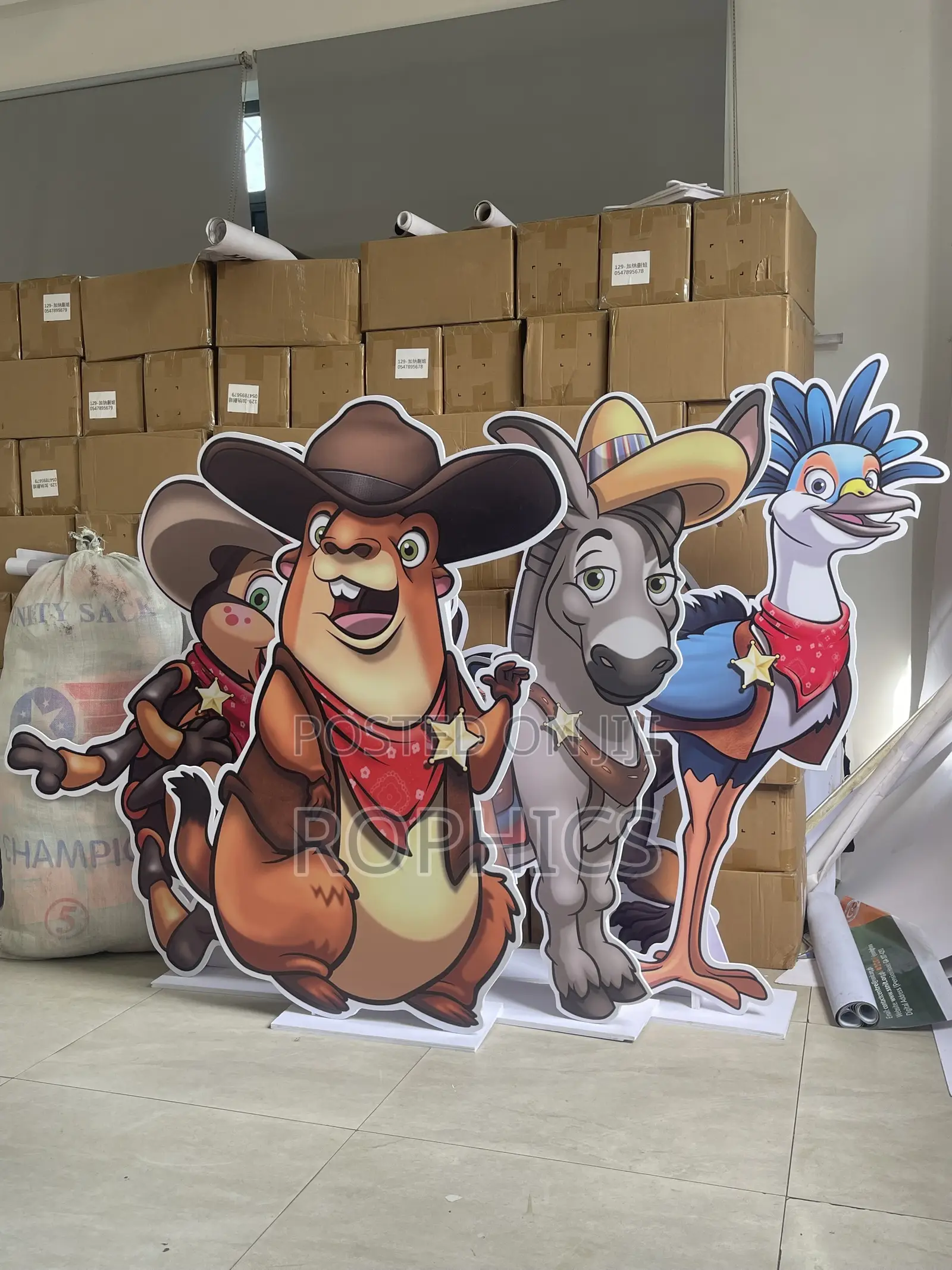 ABS Board and Paper or Cards Cut Outs