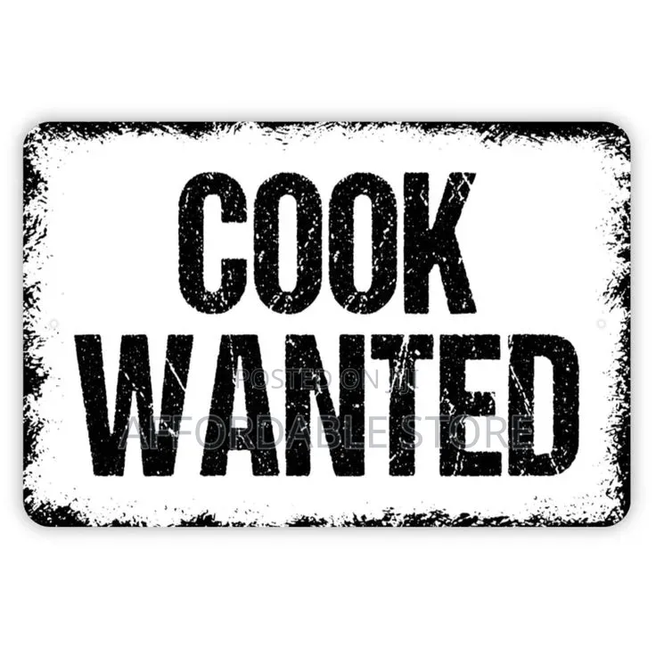 COOK WANTED ( Kaneshi Polyclic)