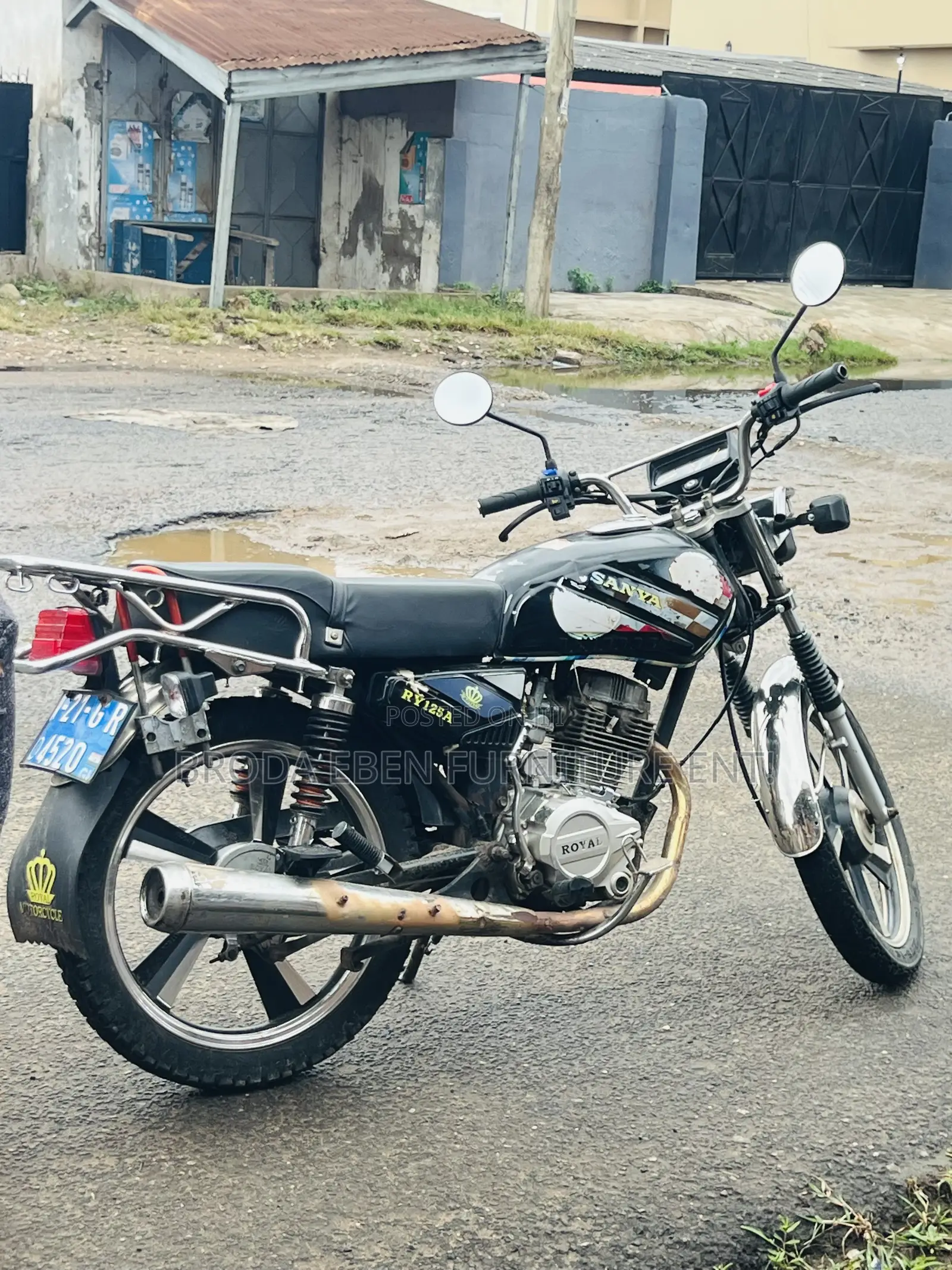 Royal RY125 2021 Black