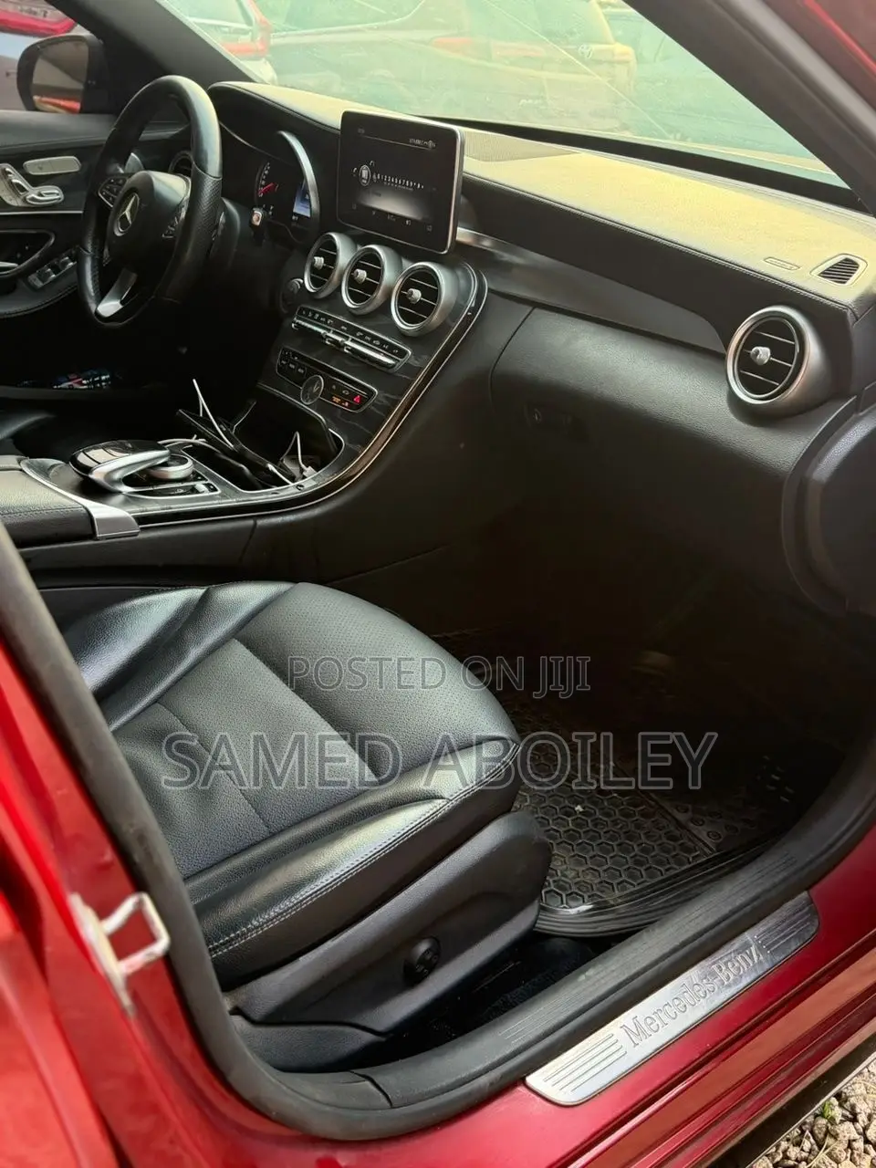 Mercedes-Benz C300 2016 Red