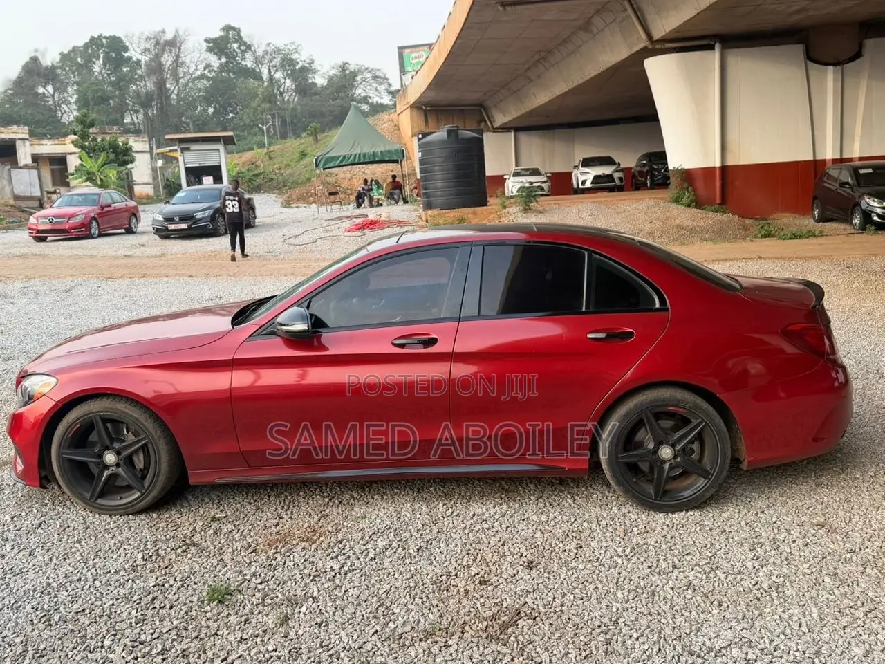 Mercedes-Benz C300 2016 Red