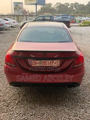 Mercedes-Benz C300 2016 Red