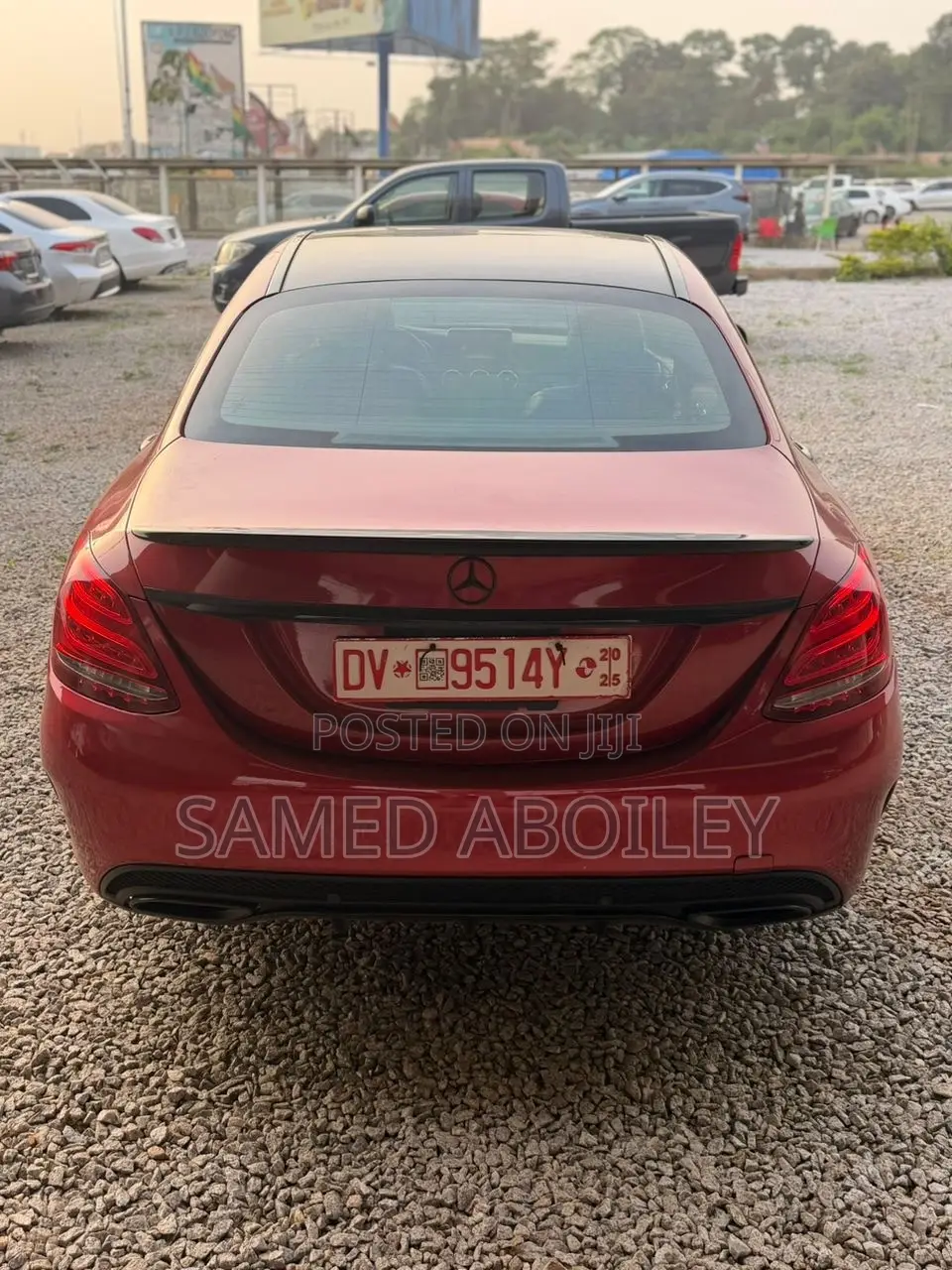 Mercedes-Benz C300 2016 Red