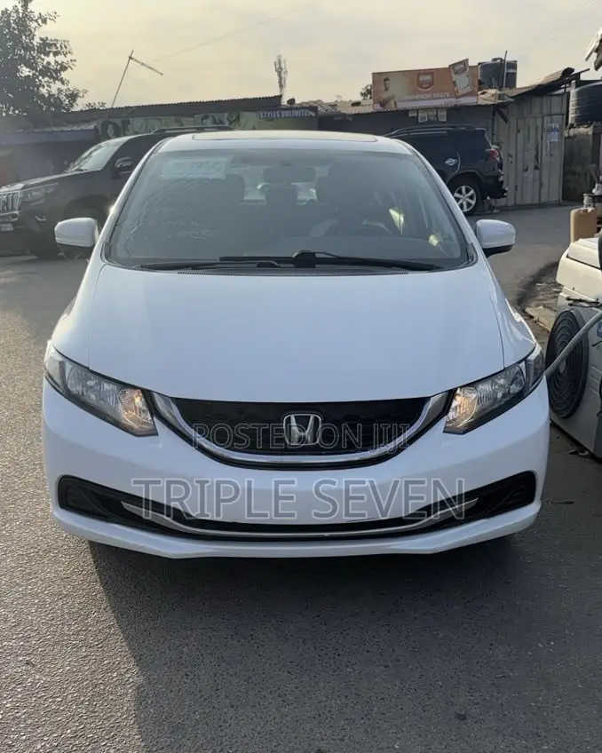 Honda Civic EX 4dr Sedan (1.8L 4cyl CVT) 2015 White