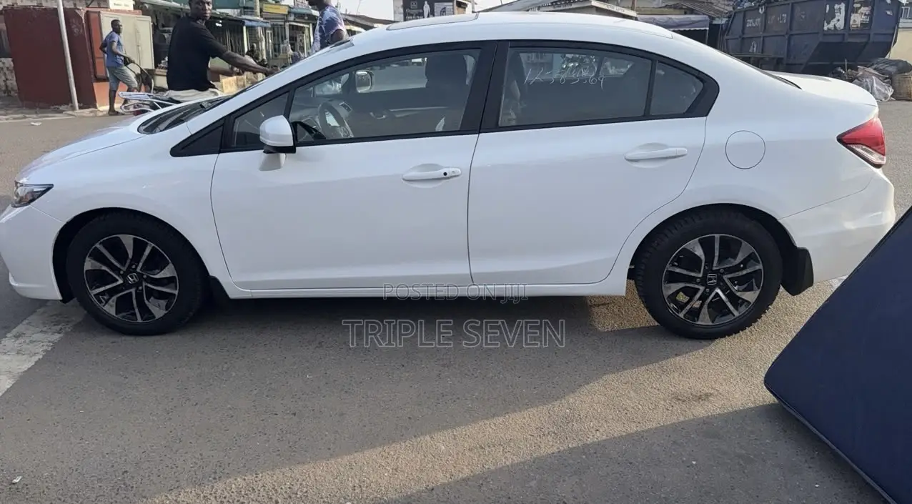 Honda Civic EX 4dr Sedan (1.8L 4cyl CVT) 2015 White