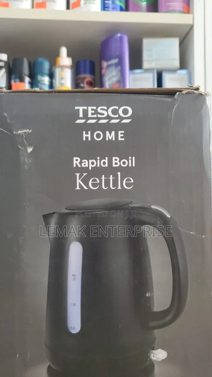 Tesco Kettle 1.5-Liter Capacity. From Uk