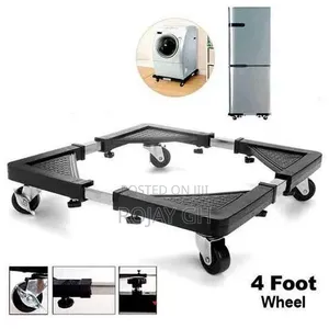 Mobile Base With Wheels for Washing Machines and Refrigerators