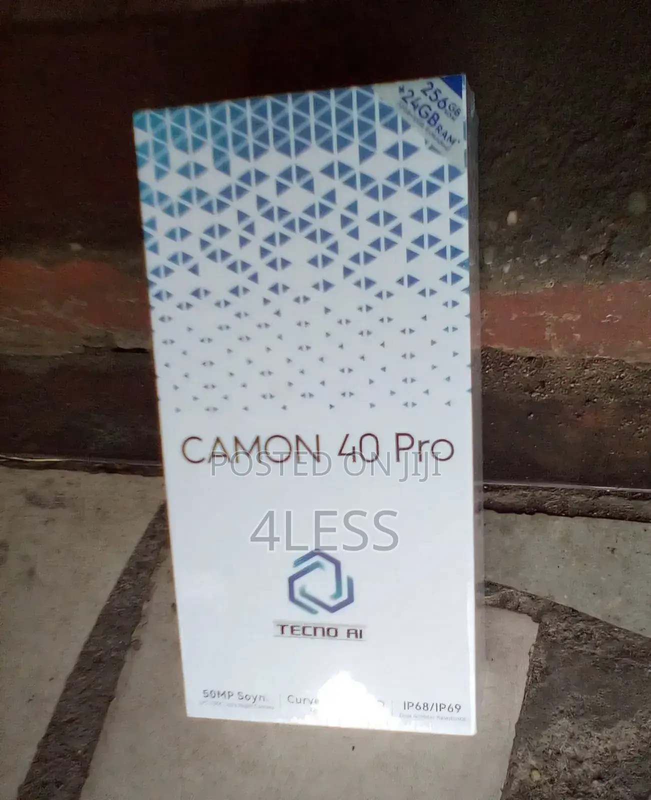 New Tecno Camon 40 Pro 5G 256 GB Black
