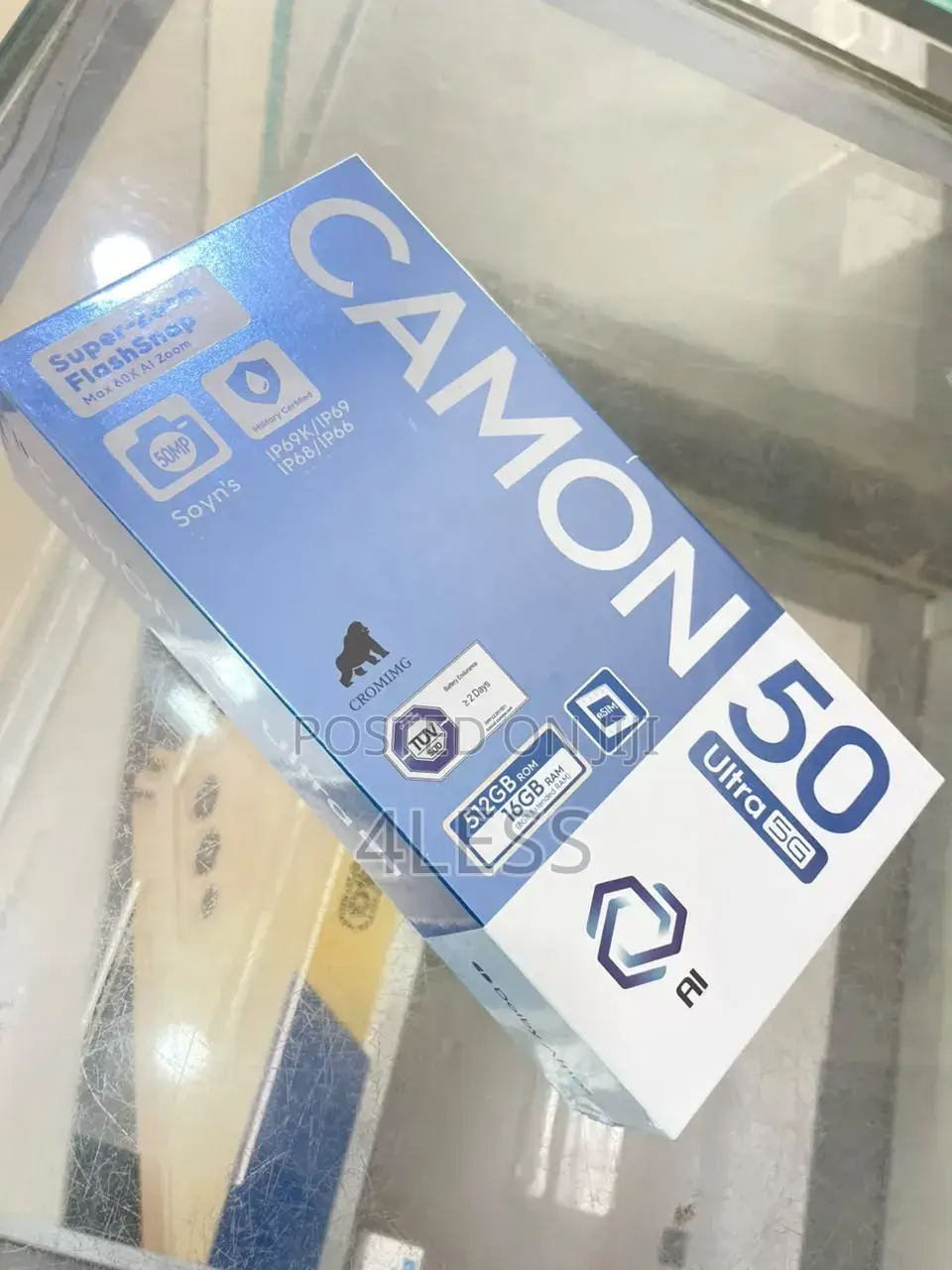 New Tecno Camon 50 Ultra 512 GB Black