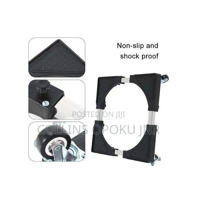 Multifunctional Movable Base for Washing Machines and Refrigerators