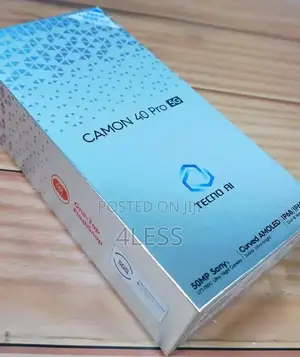 New Tecno Camon 40 Pro 5G 256 GB Blue