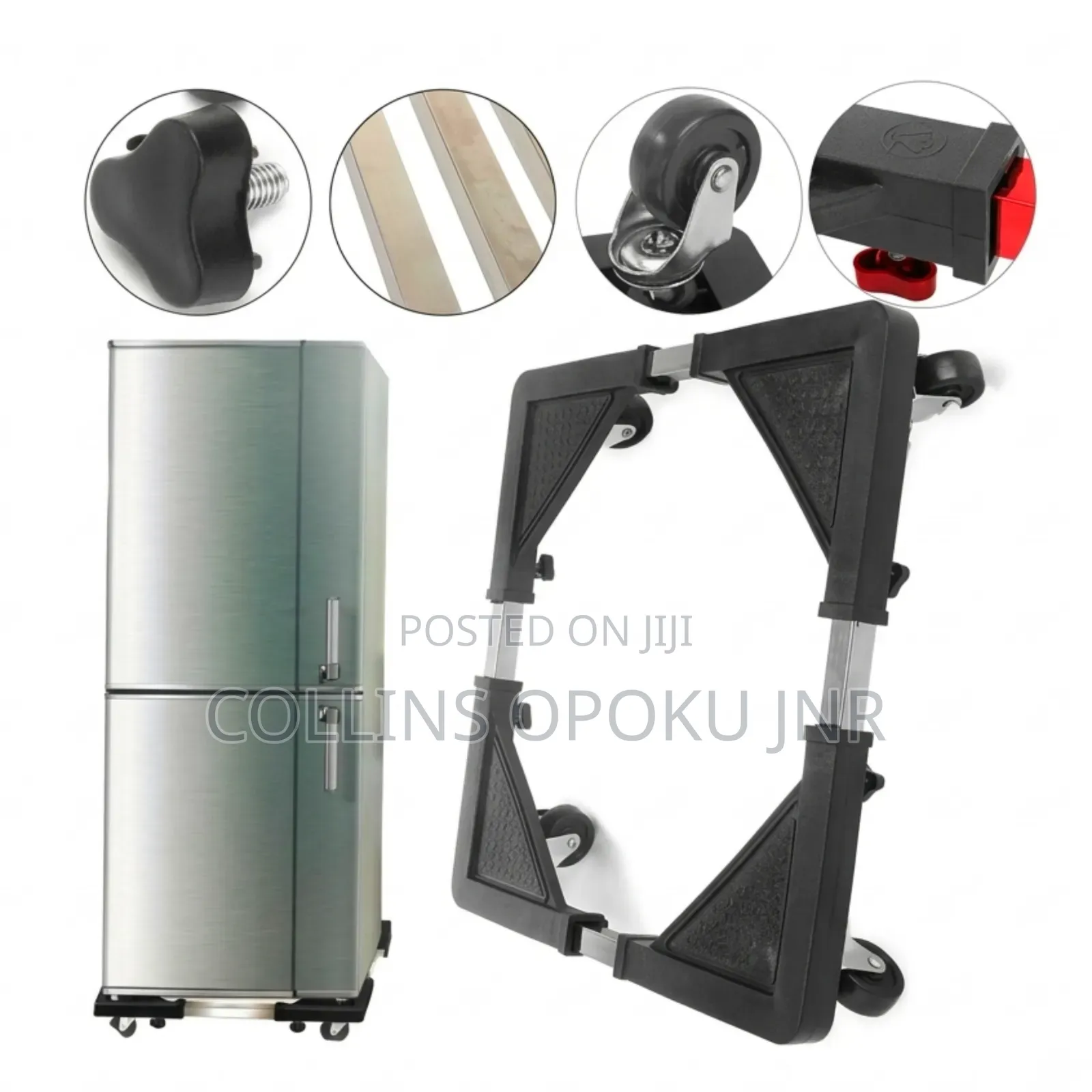 Multifunctional Movable Base for Washing Machines and Refrigerators