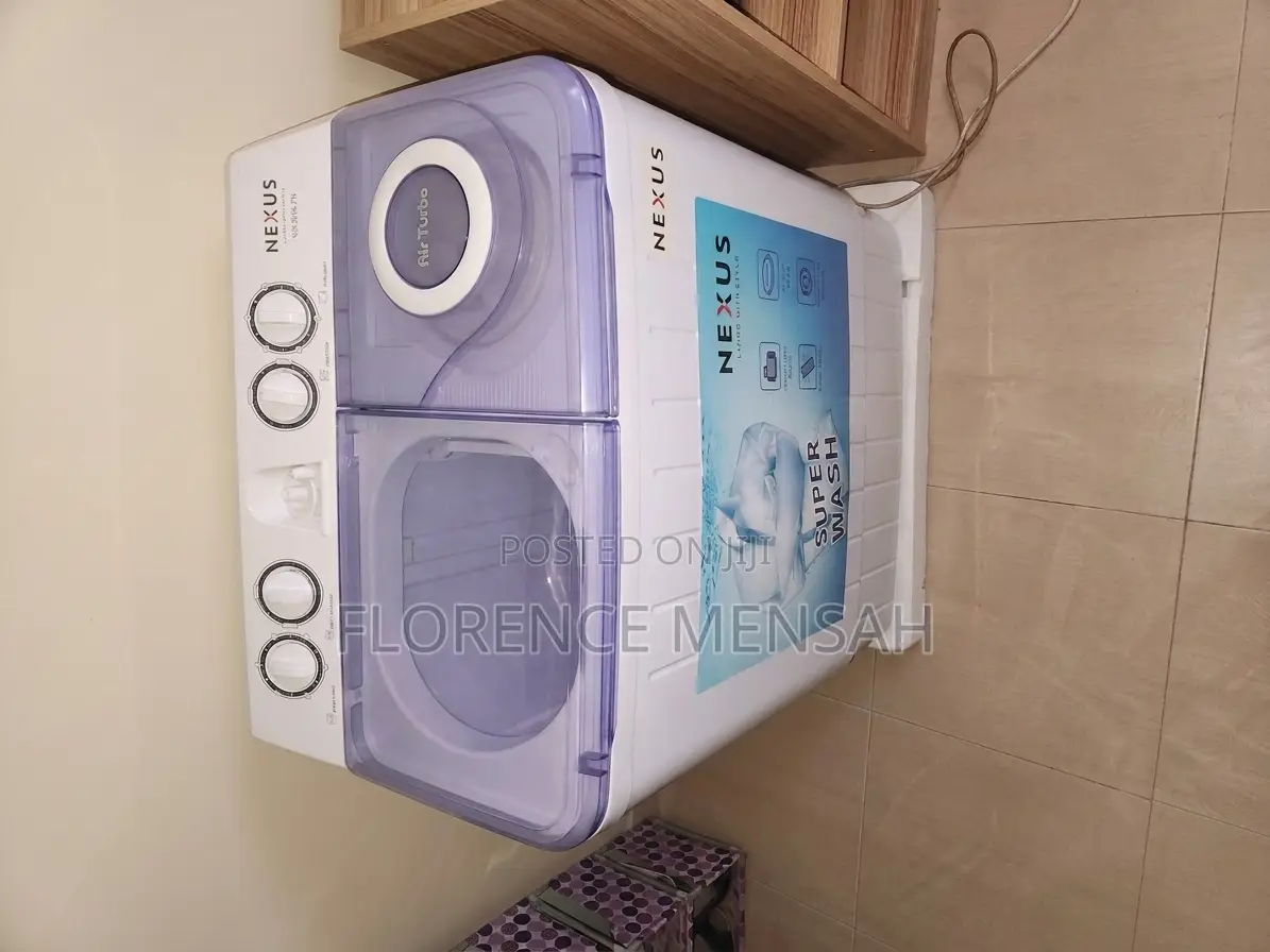 Nexus 7kg Semi-Automatic Twin Tub Washing Machine
