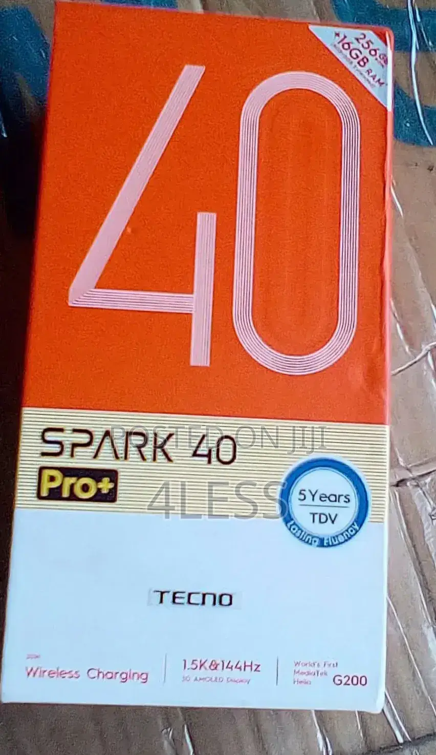 New Tecno Spark 40 Pro+ 256 GB Bronze