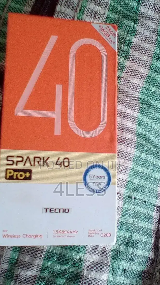 New Tecno Spark 40 Pro+ 256 GB Bronze