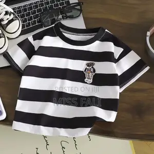 Little Bear Stripe Tee. 2-11Years