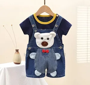 2pcs Pinafore Dress