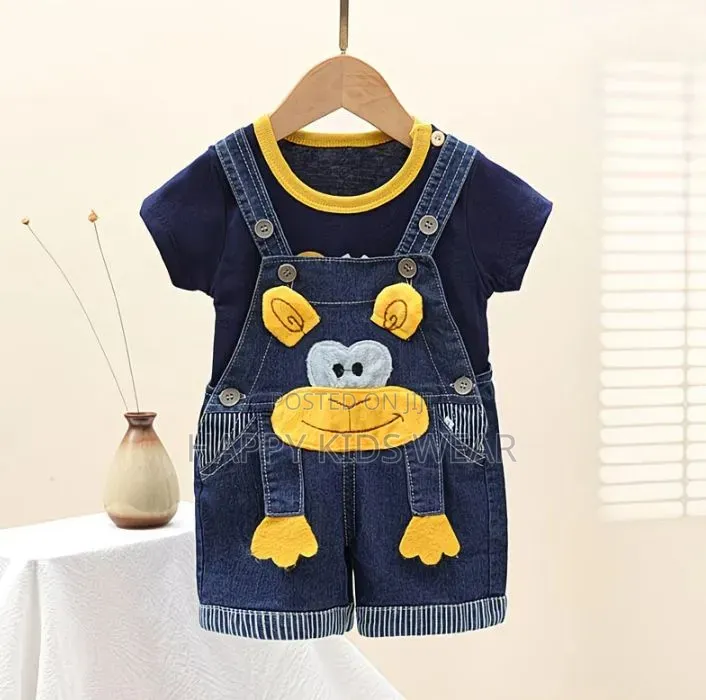2pcs Pinafore Dress