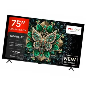 New TCL 75 Inch Premium QD-Mini LED Smart TV 75C6K
