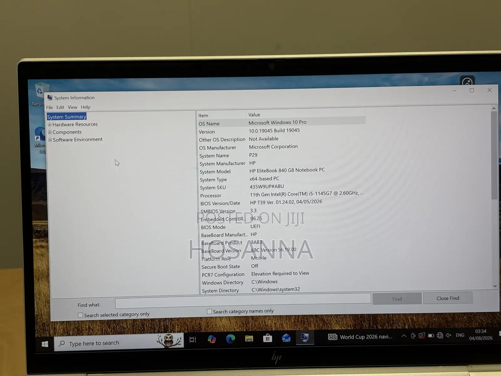 Laptop HP EliteBook 840 G8 32GB Intel Core i5 SSD 512GB