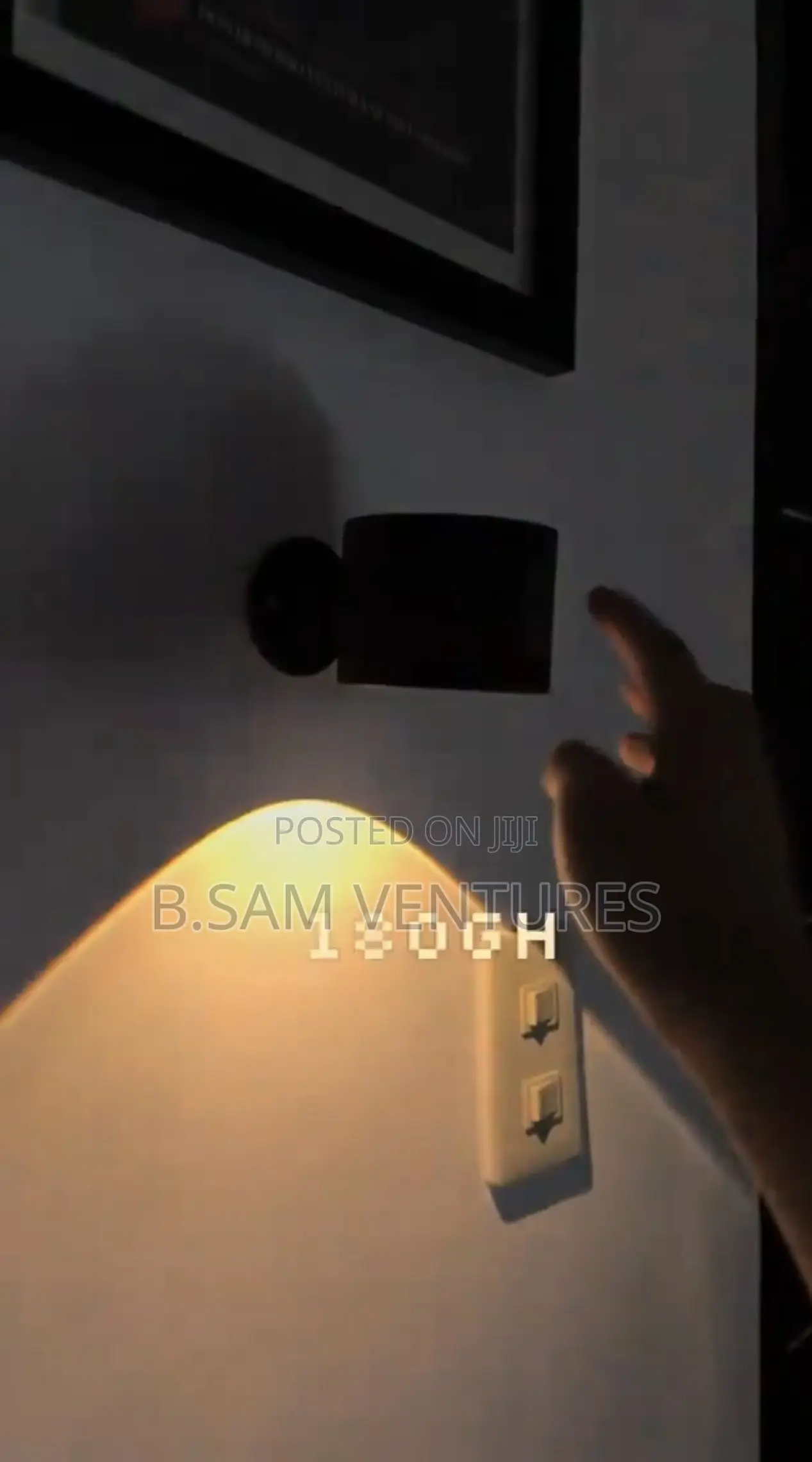 Chargeable Front and Back Frame Wall and Beside Light