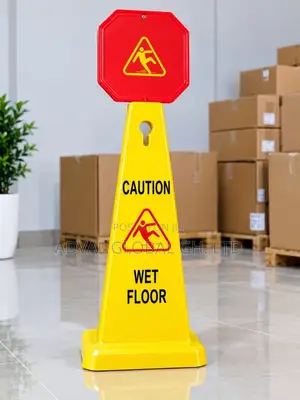 Wet Floor Cleaning Sign
