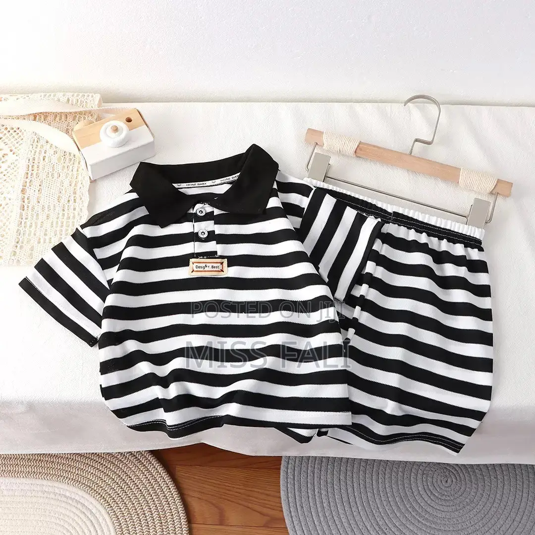 Classic Stripe Boys’ Set. 9-11Years