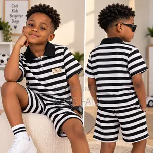 Classic Stripe Boys’ Set. 9-11Years