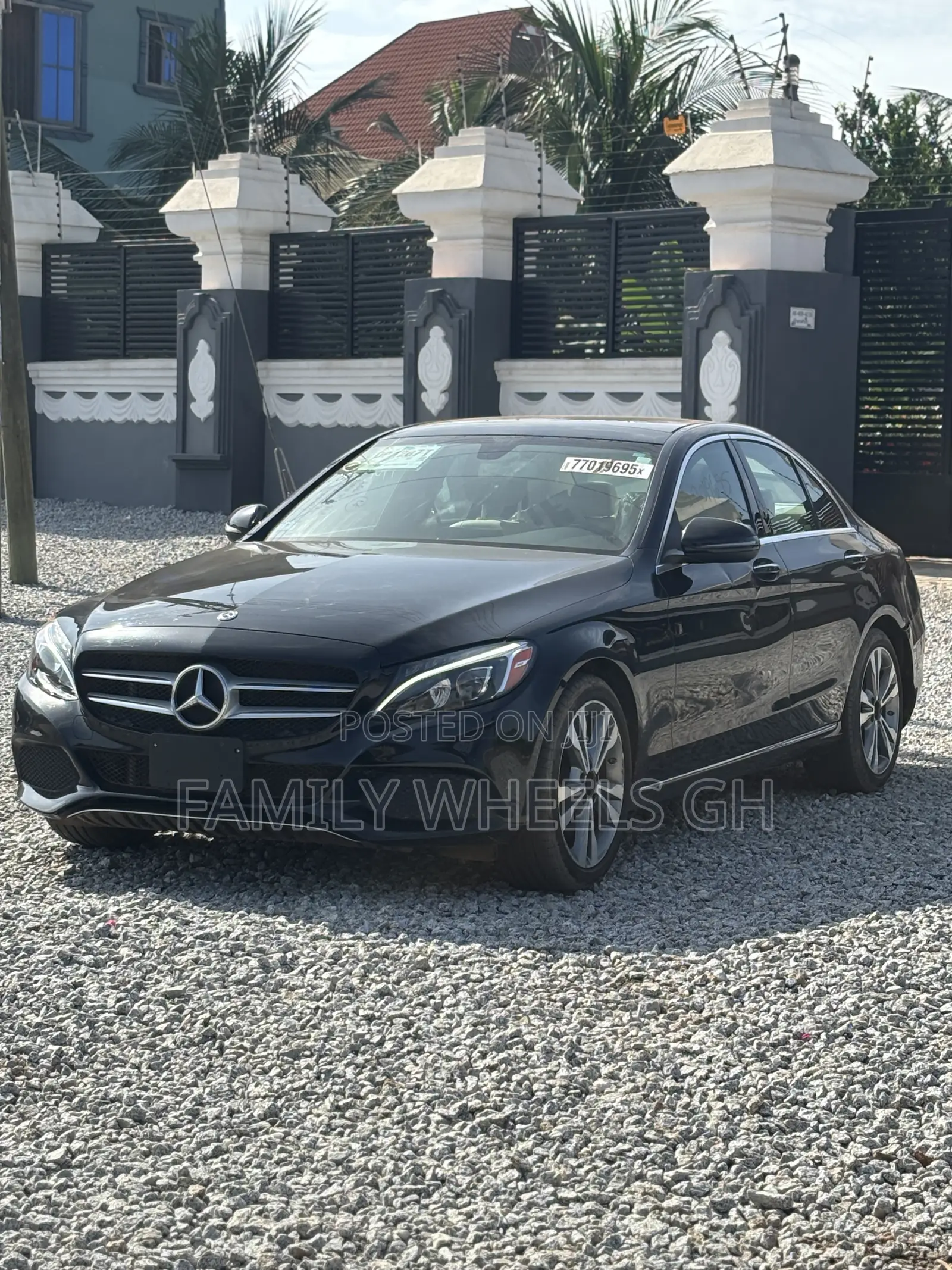 Mercedes-Benz C300 Base C300 AWD 4MATIC Sedan 2019 Black
