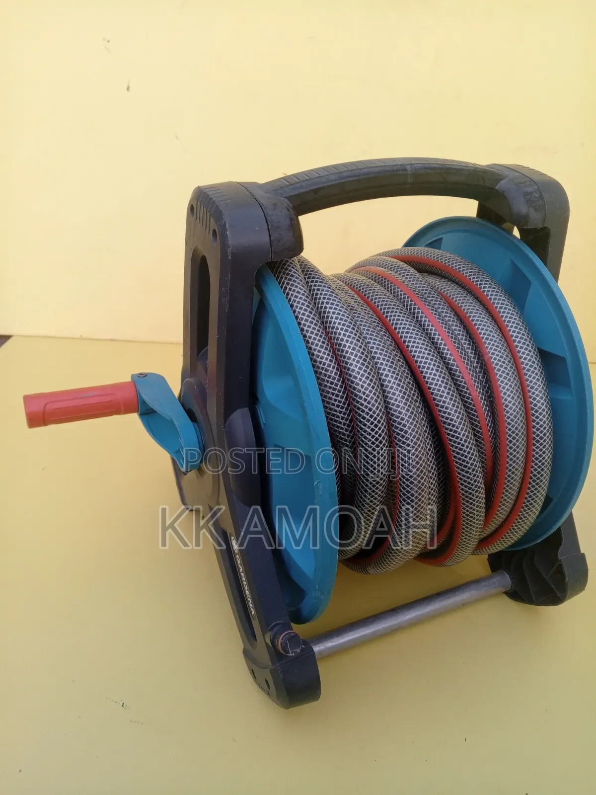 Original Durable Gardena Reel and Premium Hose