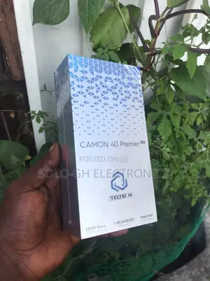 New Tecno Camon 40 Premier 5G 256 GB Black